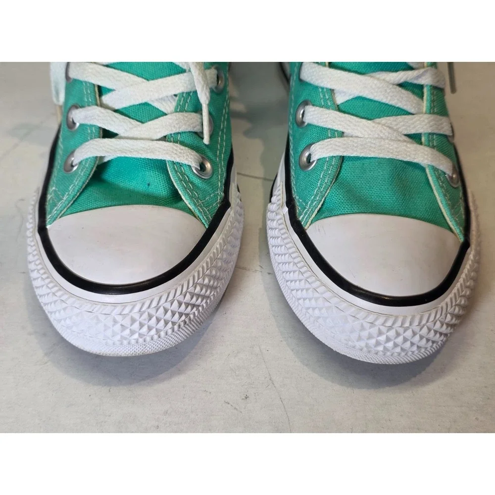 Converse Chuck Taylor All Star Men's Sneakers Size 4 Women's 6 Teal Hi Top Shoes - Picture 9 of 15